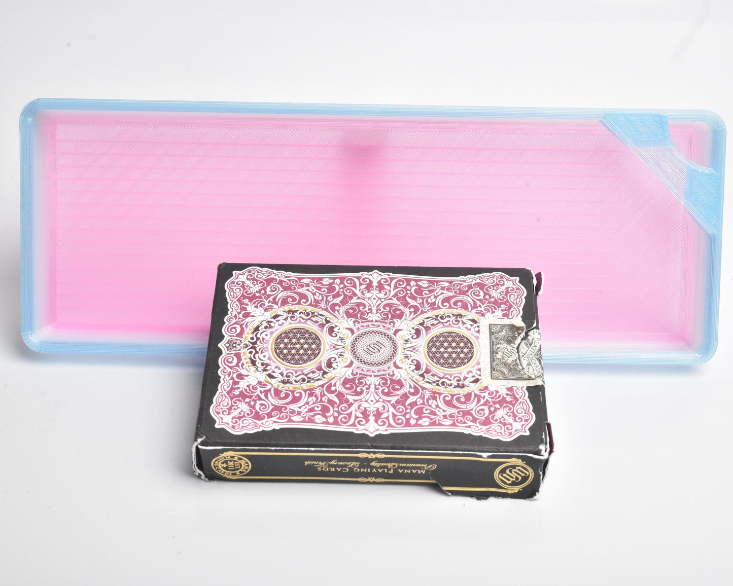Cat Proof Diamond Painting Tray with Lid - Cotton Candy Sky - Loaf
