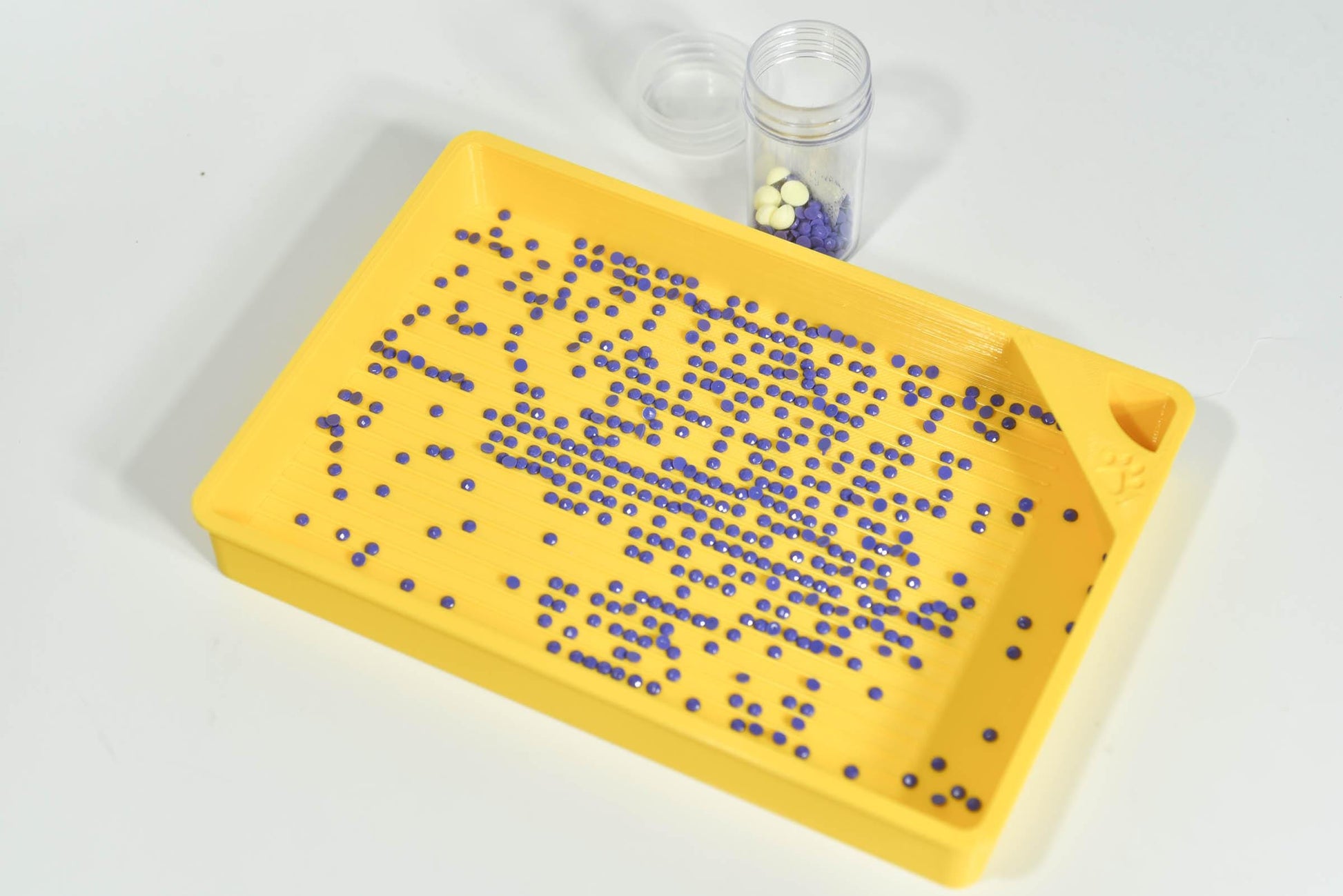 Midnight Vigilante - Standard - Cat Proof Diamond Painting Tray with Lid