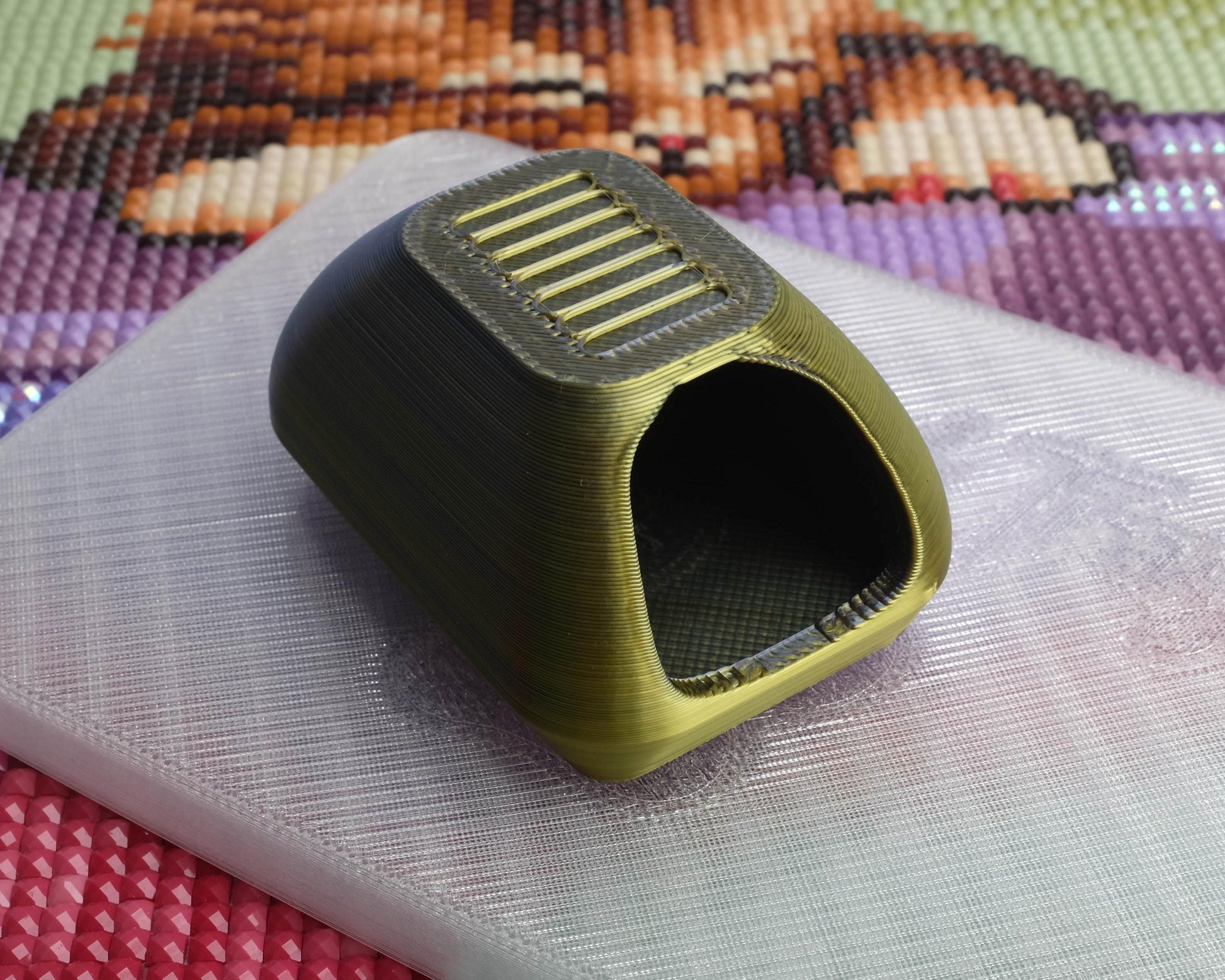 Midnight Vigilante - Litter Box Cover Minder - Magnetic Drill Trash Collector