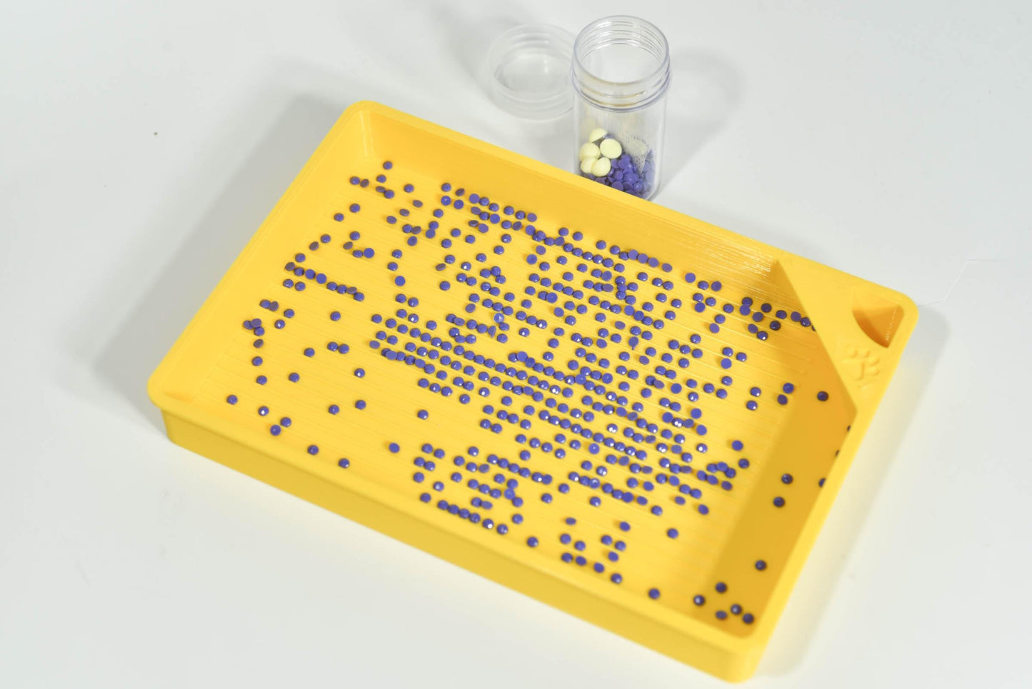 Blue Pearl - Standard - Cat Proof Diamond Painting Tray with Lid