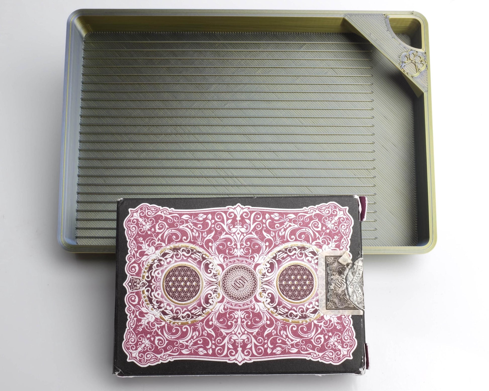 Midnight Vigilante - Standard - Cat Proof Diamond Painting Tray with Lid