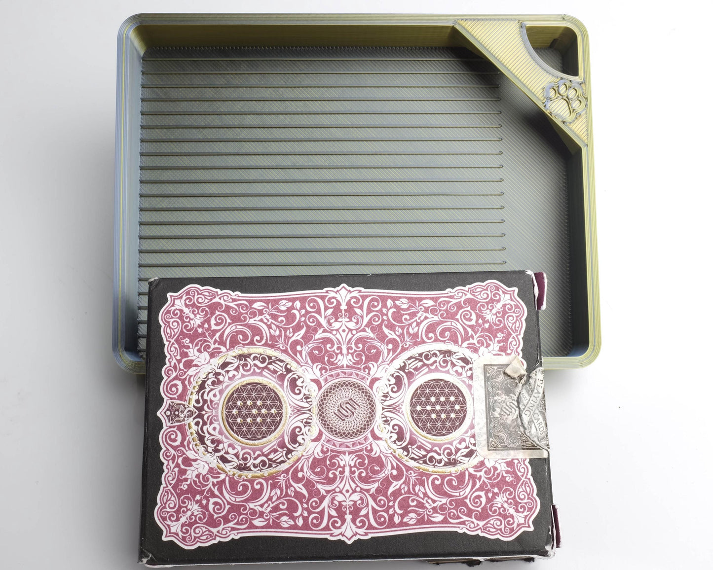 Midnight Vigilante - Standard - Cat Proof Diamond Painting Tray with Lid