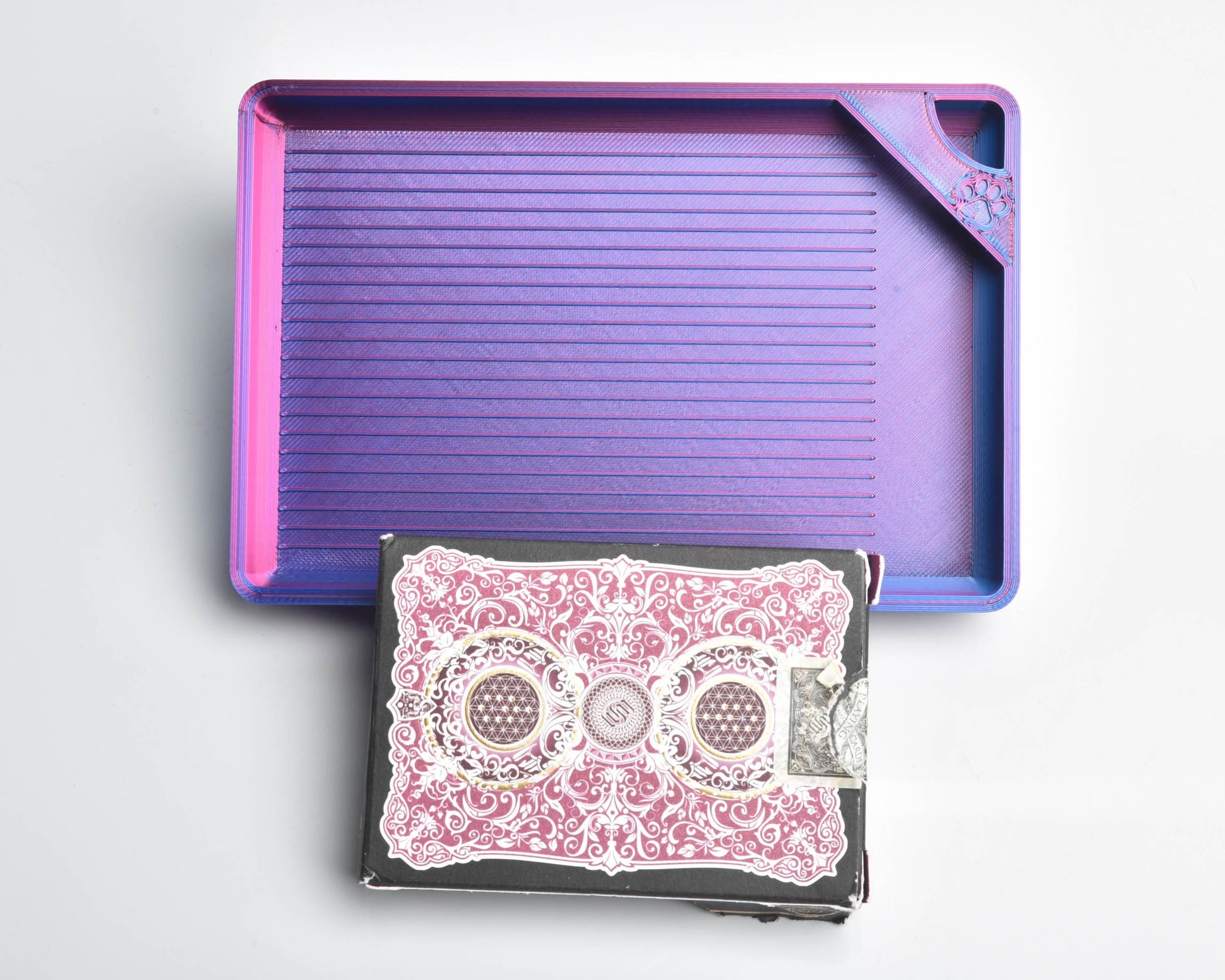Cosmic Twilight - Loaf - Cat Proof Diamond Painting Tray with Lid