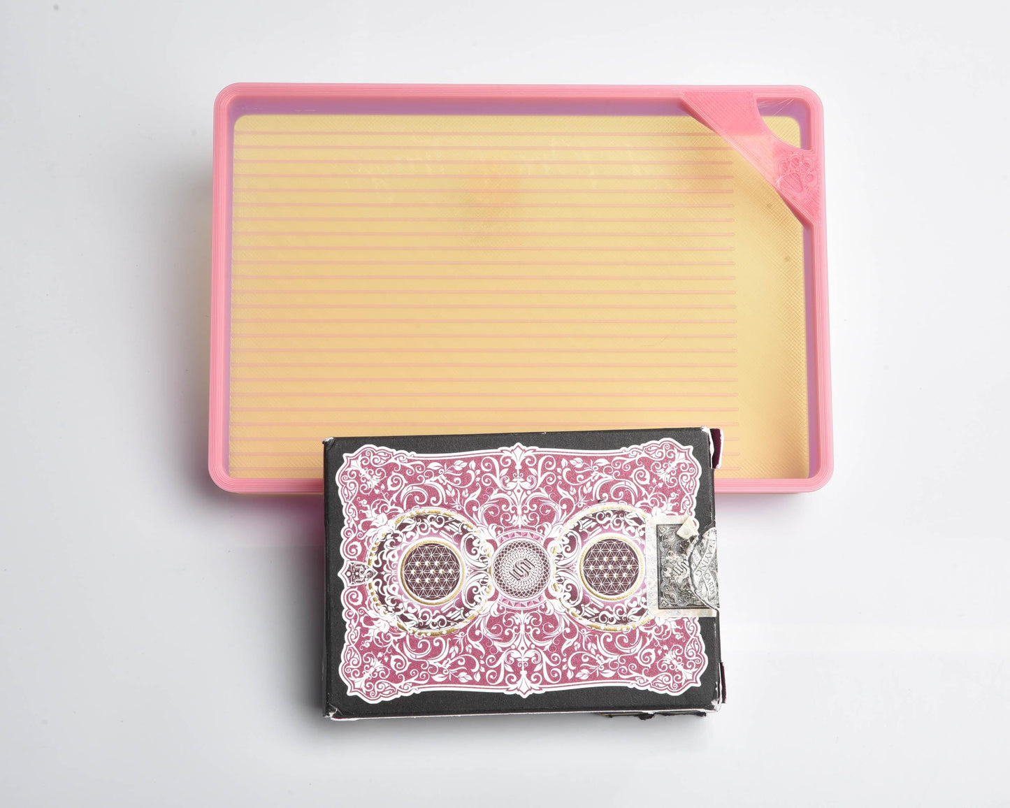 Gilded Age - Gridded - Cat Proof Diamond Painting Tray with Lid