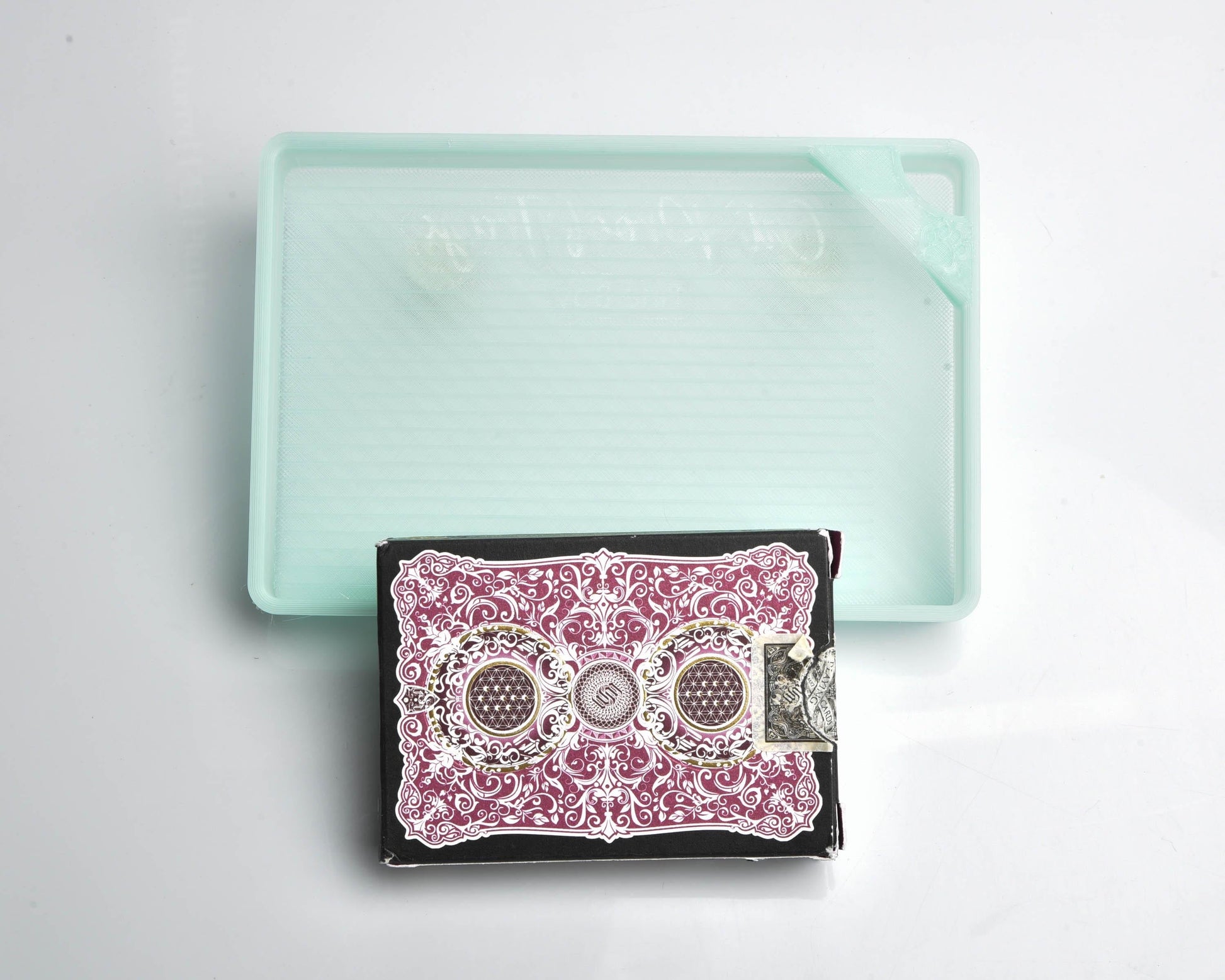 Minty Fresh - Standard - Cat Proof Diamond Painting Tray with Lid