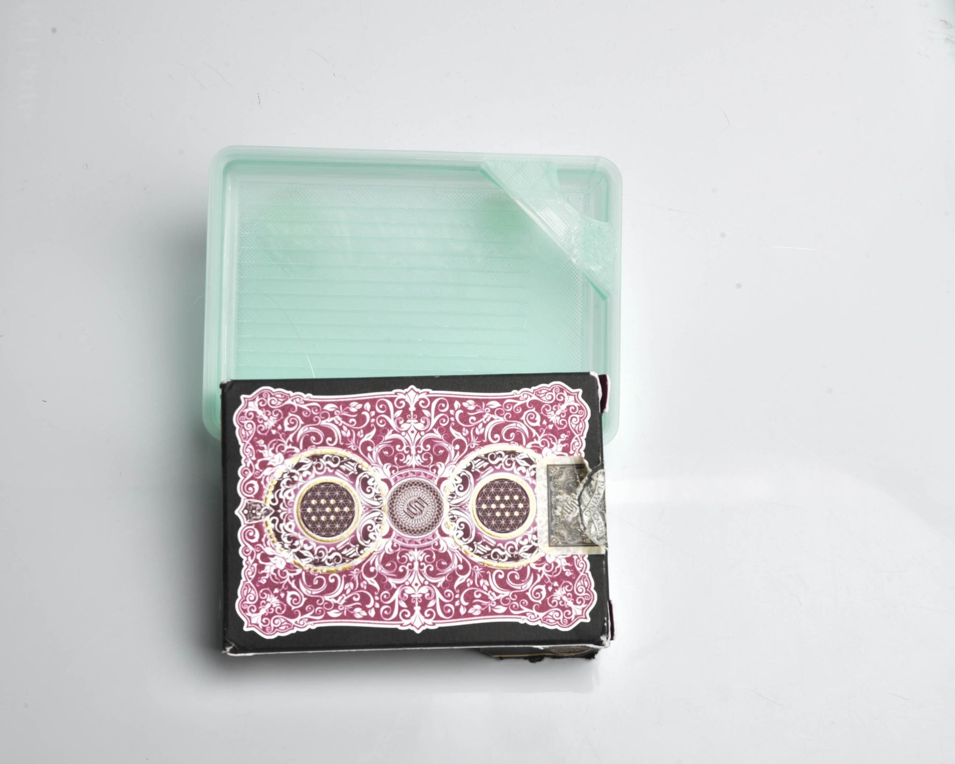 Minty Fresh - Loaf - Cat Proof Diamond Painting Tray with Lid