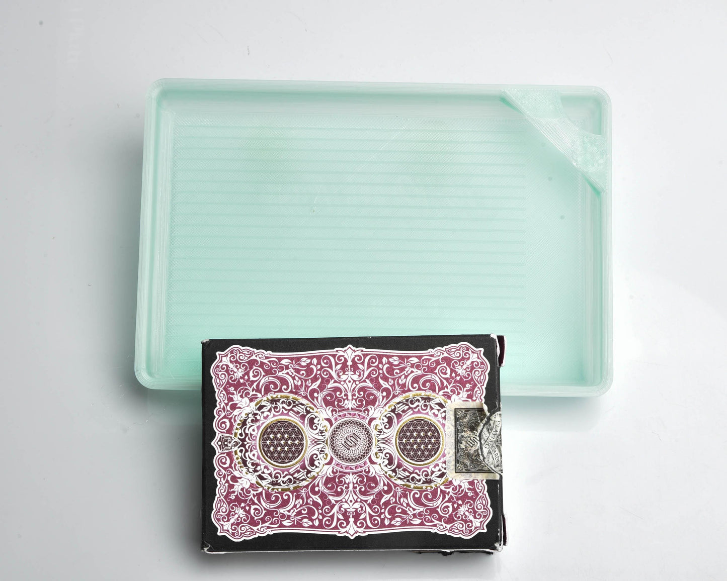 Minty Fresh - Loaf - Cat Proof Diamond Painting Tray with Lid